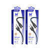 Kabel USB Kakusiga KSC-991 Micro 1m 3A - Czarny